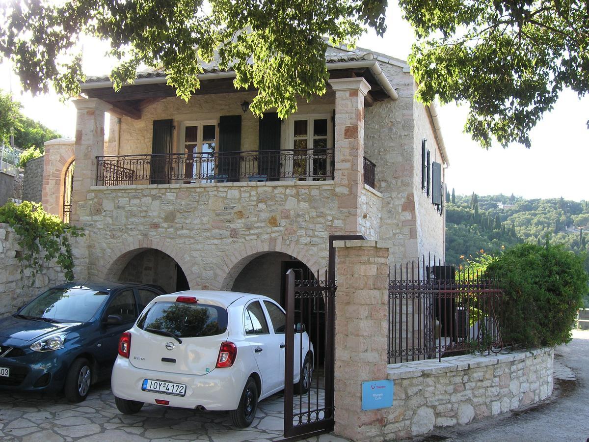 Traditional Stone Villa Olympia Viggla エクステリア 写真